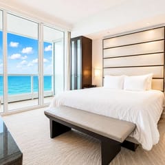 FontaineBleau|1BR Corner Beachfront w/ Spa Passes