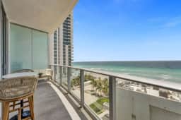 Beachfront Luxe Condo Sunrise Oceanfront Balcony