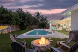 Lux Miami Villa  Heated Pool 10 min to Beach