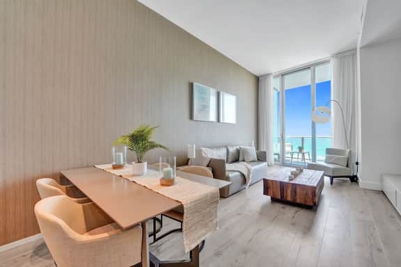 Beachfront Luxe Condo Sunrise Oceanfront Balcony