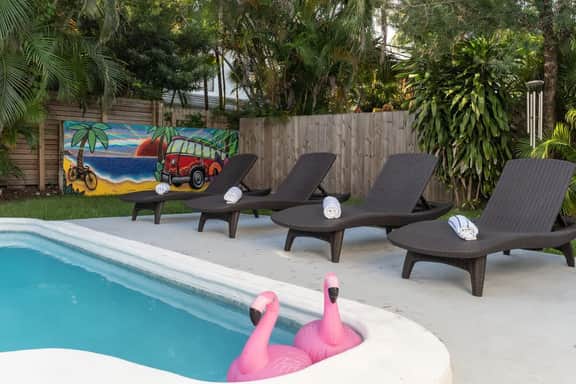 Lux Miami Villa  Heated Pool 10 min to Beach