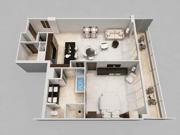 FontaineBleau | 1BR Striking Resort & Ocean View - Image 2