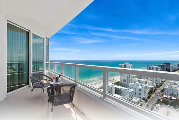 FontaineBleau|2BR High Floor w/ Bay & Ocean View - Image 2