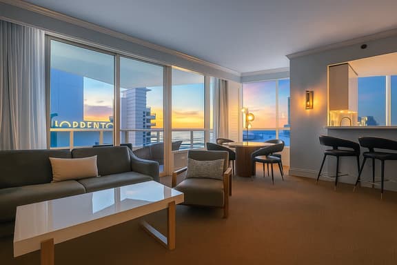 FontaineBleau Suite  Stunning City & Ocean Views